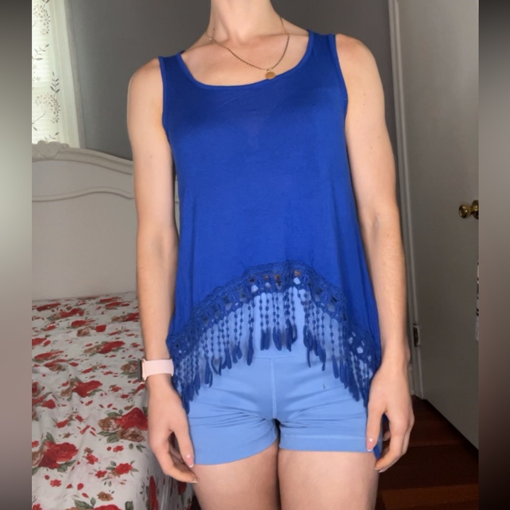 Blue shirt
